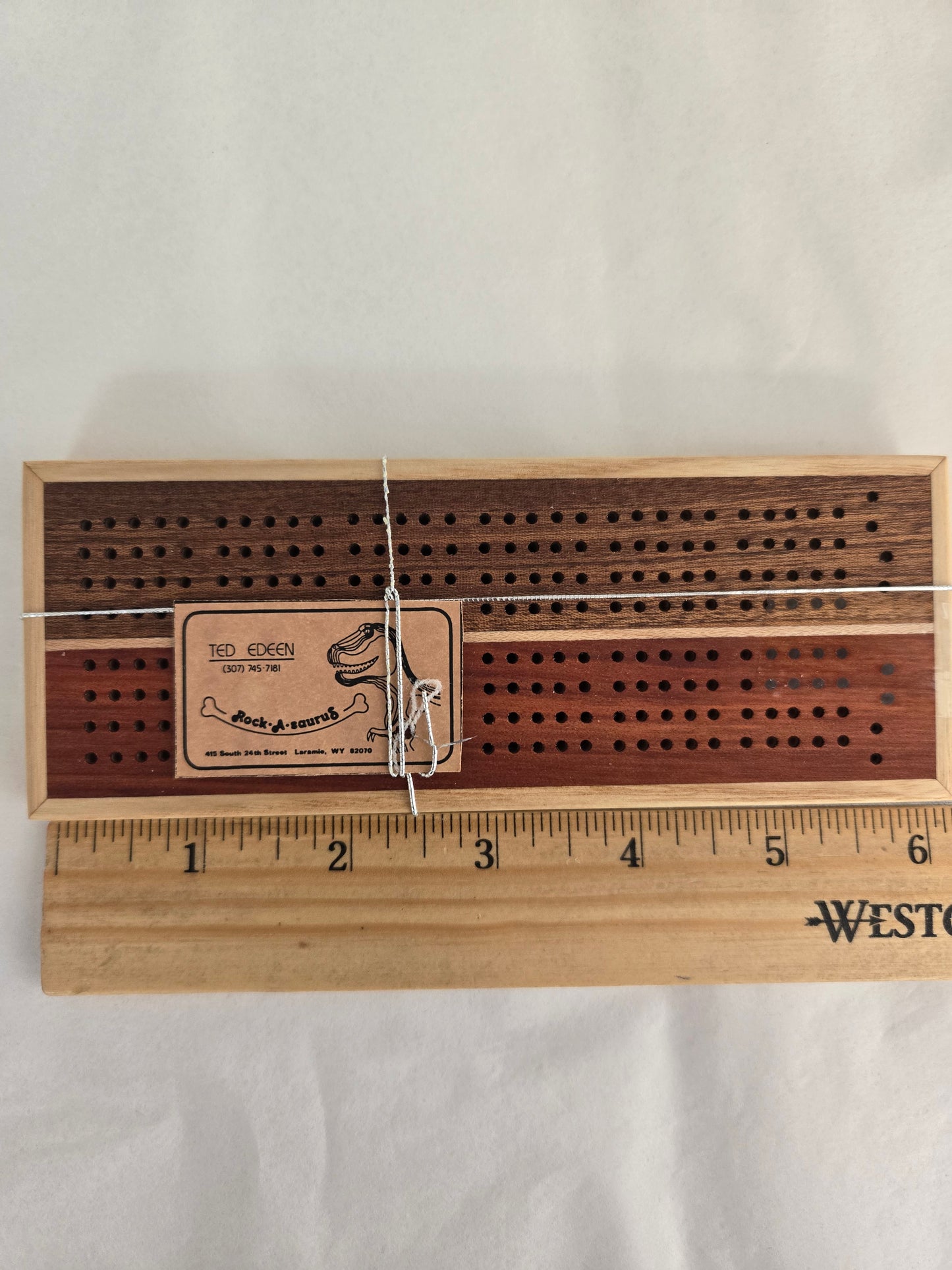 Pocket Cribbage Board