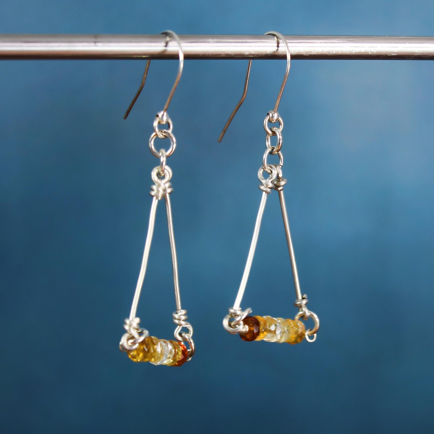 Citrine Dangle Earrings