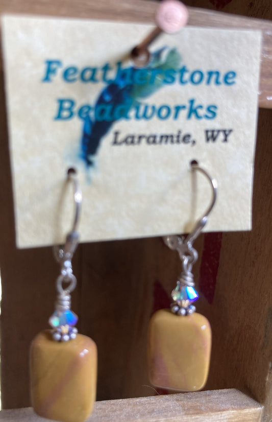 Earrings- Ocean Jasper