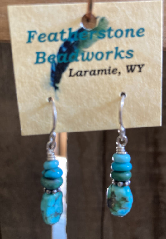 Earrings- Turquoise