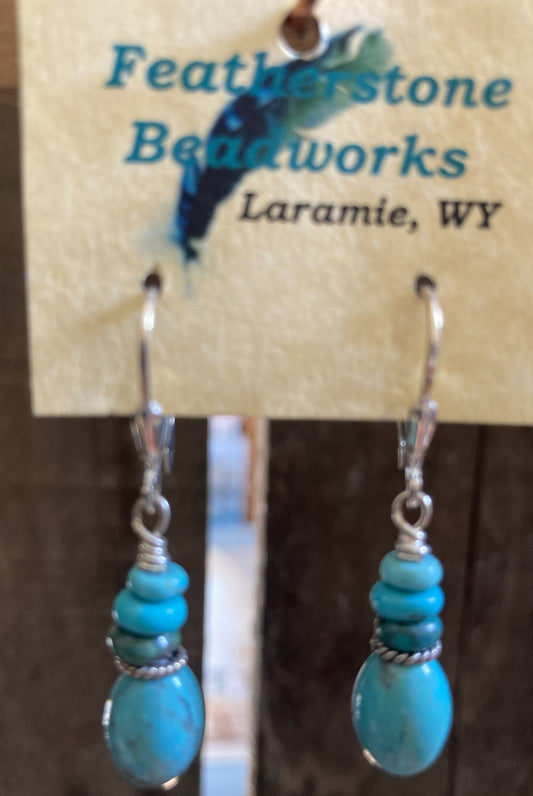 Earrings- Turquoise
