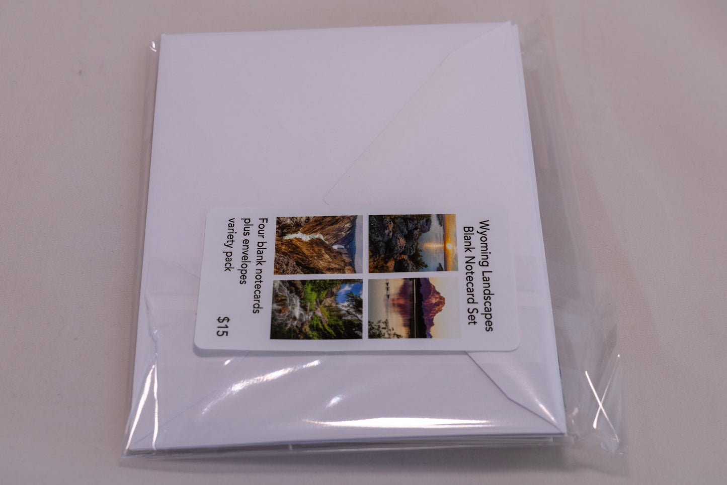 Greeting Card Pack - 4 Wyoming Landscapes