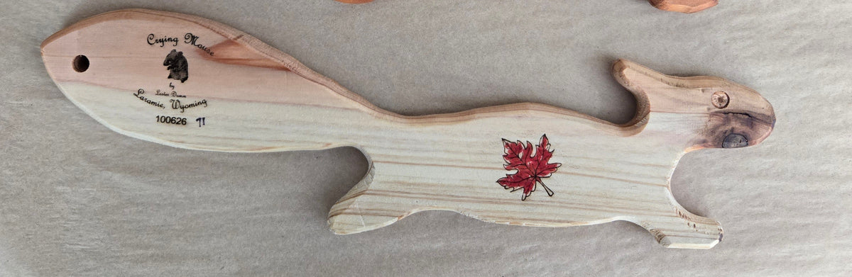 Oven Squirrel- Cedar Wood