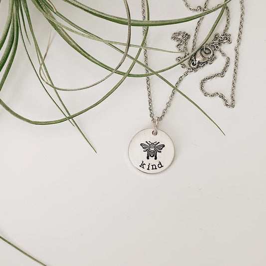 Necklace -Bee Kind