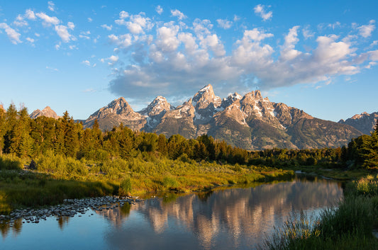 " The Teton Range " Photograph