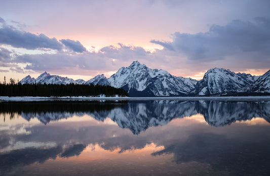 " Watercolor Sunset " Photograph Print