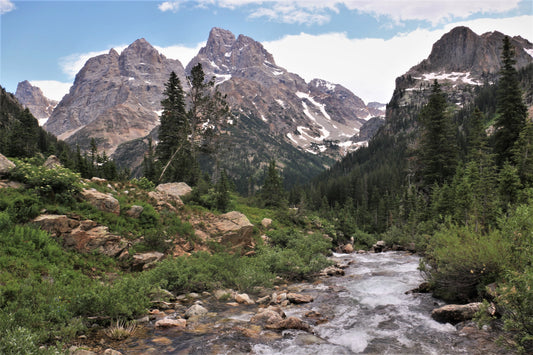Photograph Print- " Cascade Canyon " Grand Teton National Park