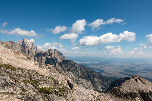 Photograph Print- "Shadows" Teton Mountains