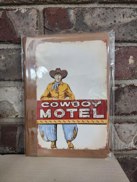 Soft Cover Journal- Cowboy Motel