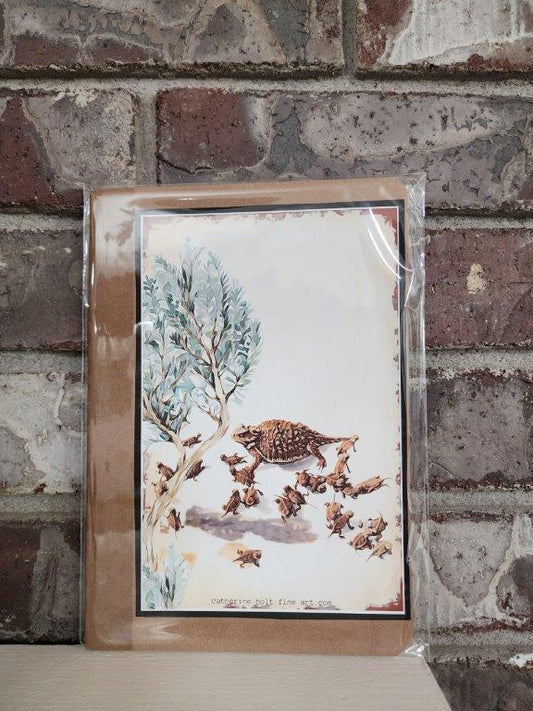 Soft Cover Journal- Horned Toad
