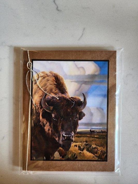 Pocket Notebook - Clouds and Buffalo