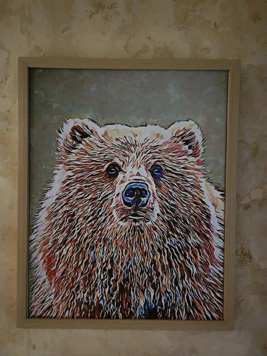 Framed Print - Yellowstone Bear