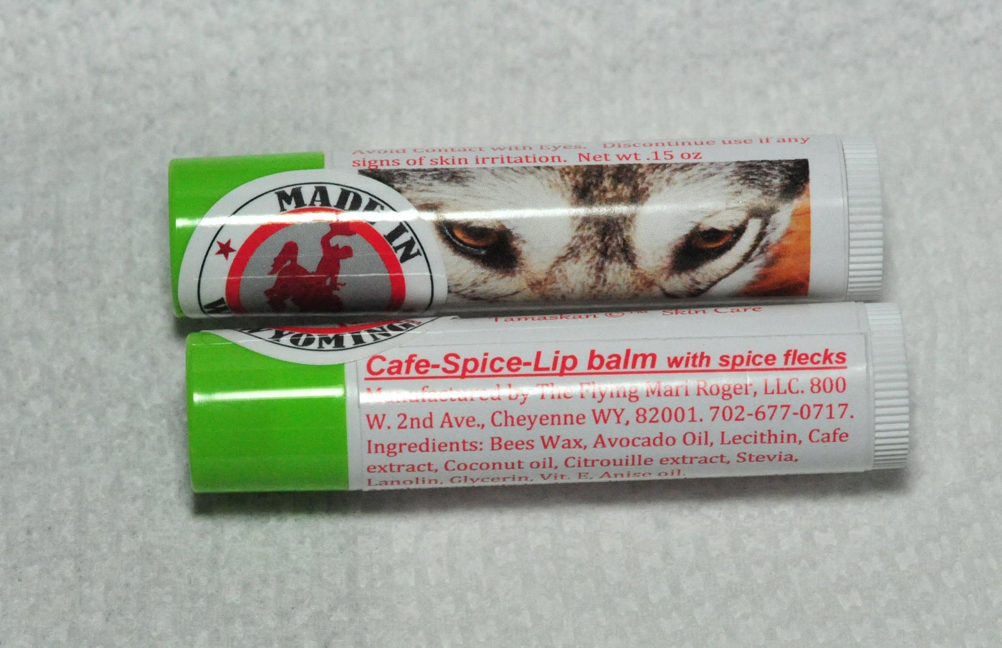 Cafe-Spice lip balm tube