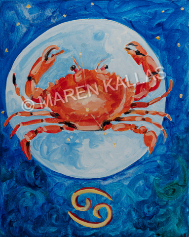 " Cancer " Print of Original Artwork