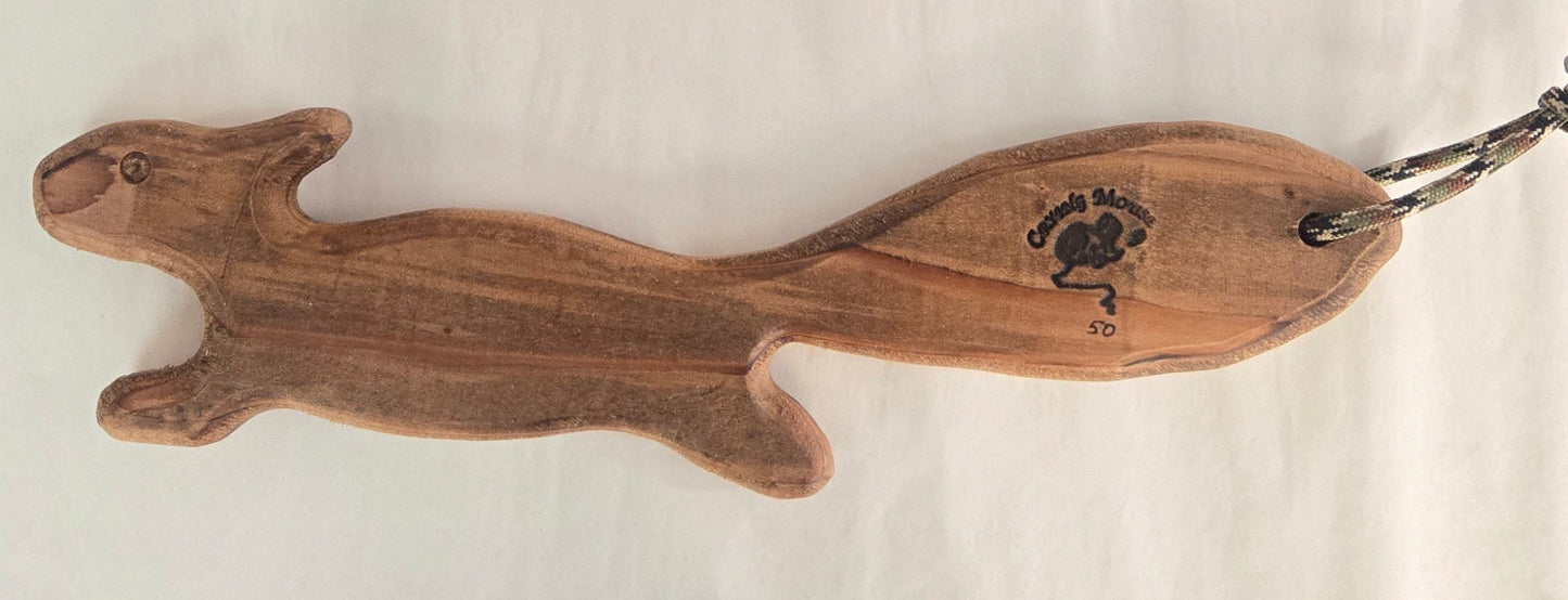 Oven Squirrel- Cedar Wood