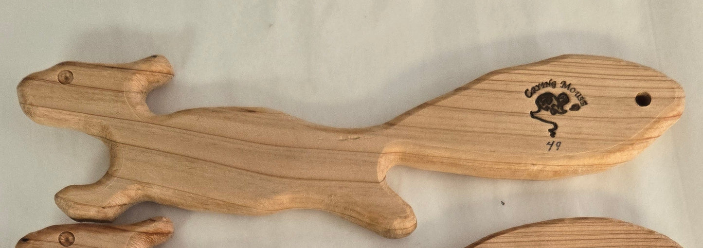 Oven Squirrel- Cedar Wood