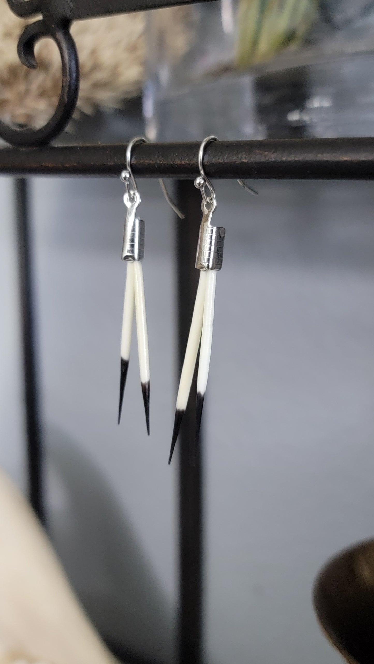 Simple Porcupine Quill Earrings