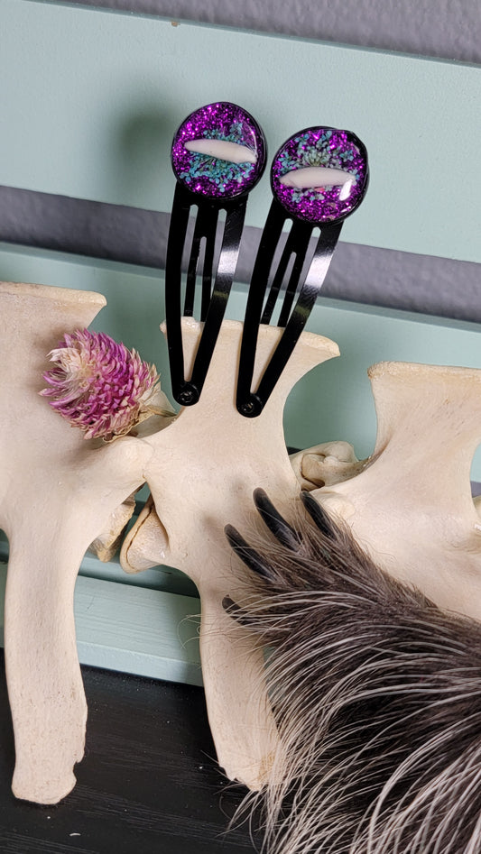 Hair Clip- Mink Fang
