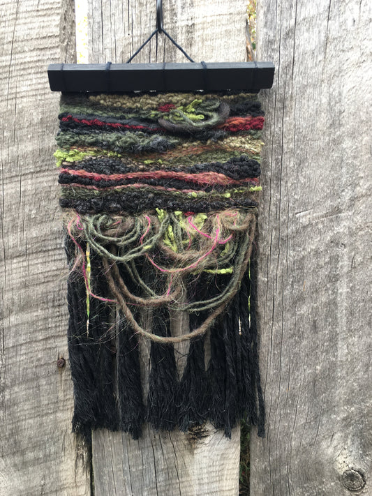 " Myrkviðr 3 Tapestry  " Handwoven Tapestry