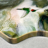 Maple Wood " Hummingbird " Cheese Board
