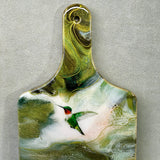 Maple Wood " Hummingbird " Cheese Board