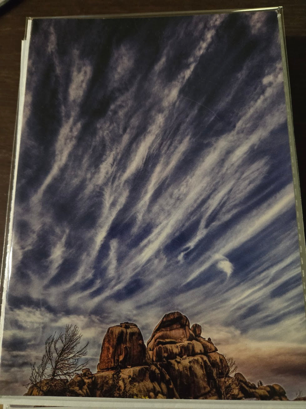 Greeting Card- "Floating Away With The Clouds"