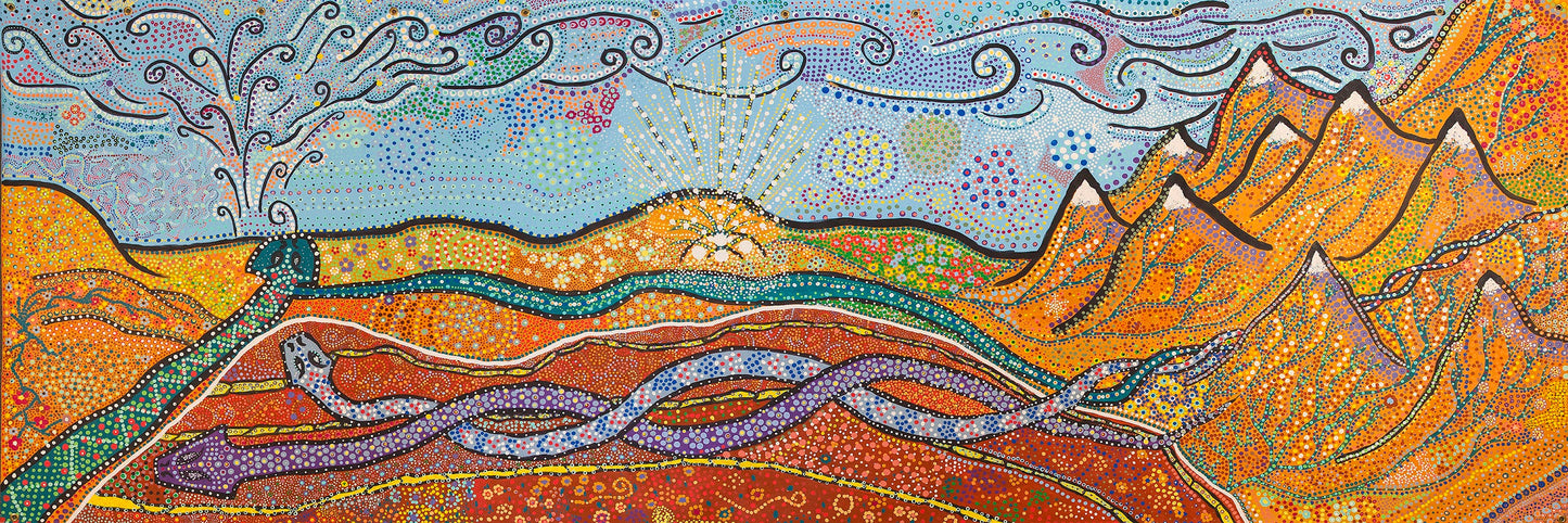 " Gem City Rainbow " Community Mural