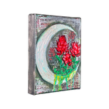 " Scarlet Dreams " Original Textured Painting
