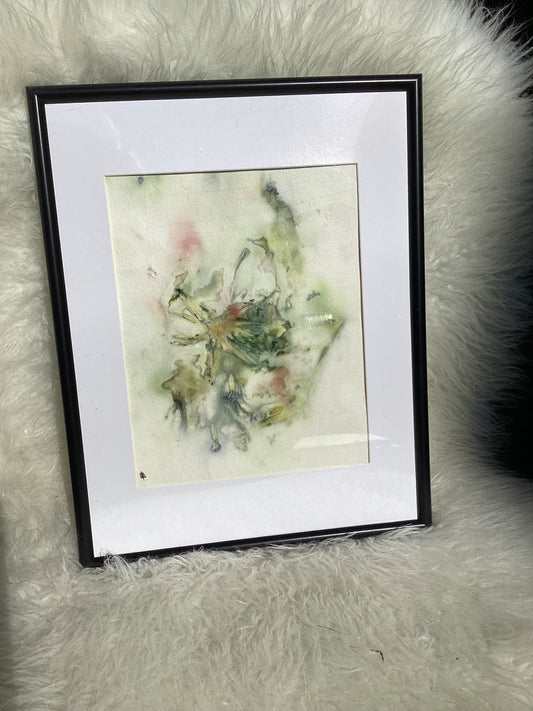 Large Wyoming Wildflower Eco Print #4