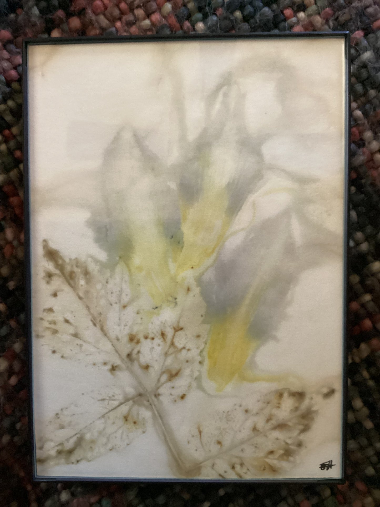 Wyoming Wildflower 5 x 7 Eco Print #12