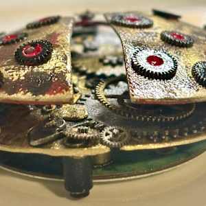 Original Sculpture Art- Small "Time Ladybugs"