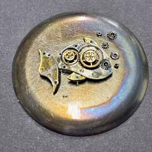 Original Sculpture Art- Small "Time Fish" Pieces