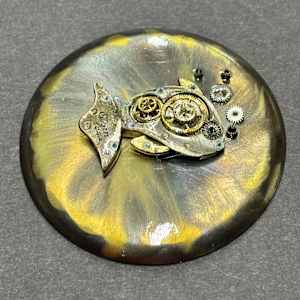 Original Sculpture Art- Small "Time Fish" Pieces