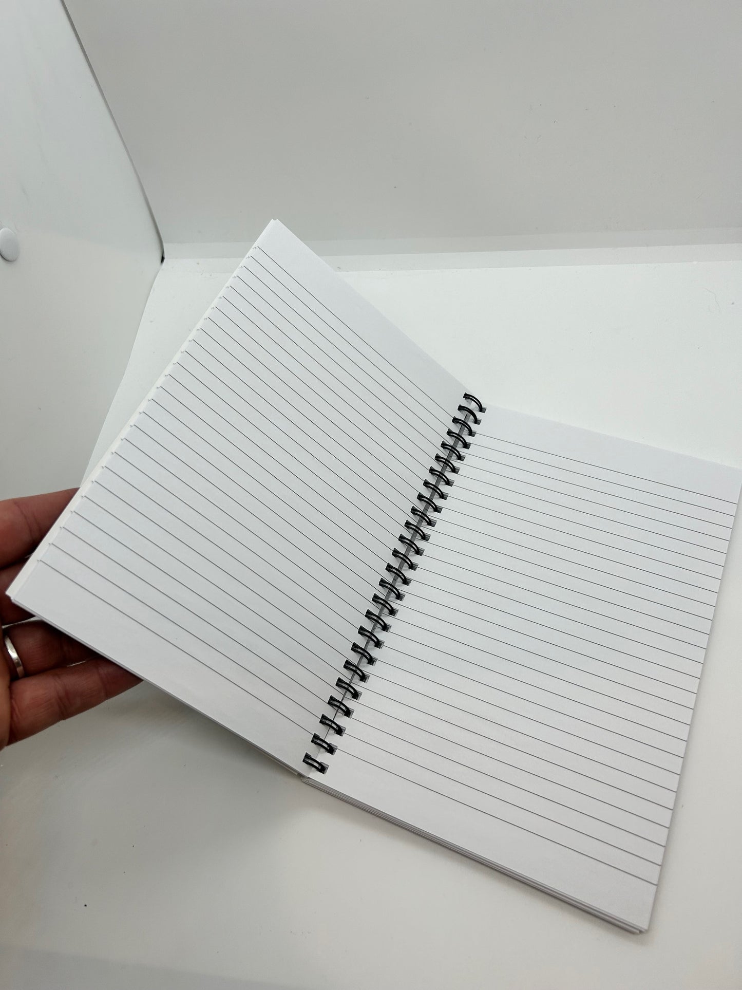 " Wild Horses " Blank Spiral Notebook