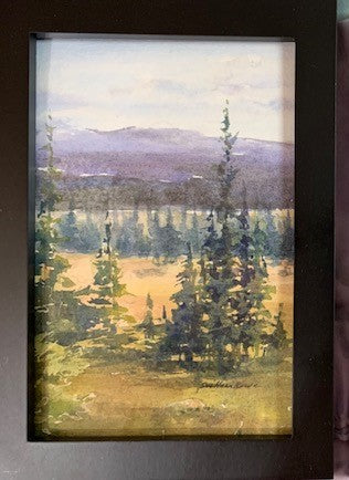 Framed Original Watercolor 5x7- Assorted Designs