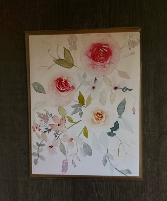 Greeting Card- Soft Florals