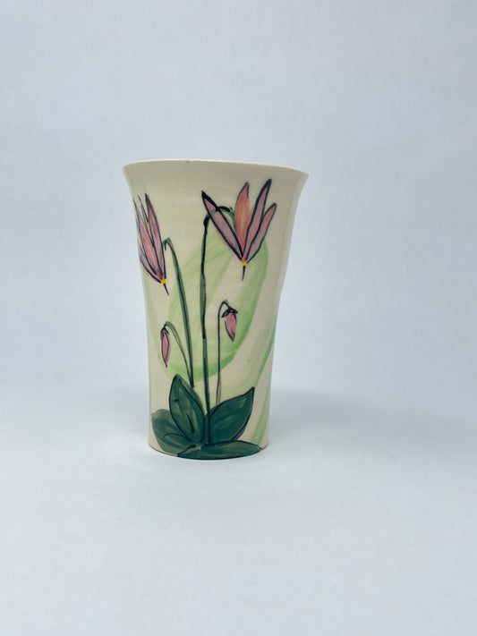 Tumbler Mug- Shooting Star Flower