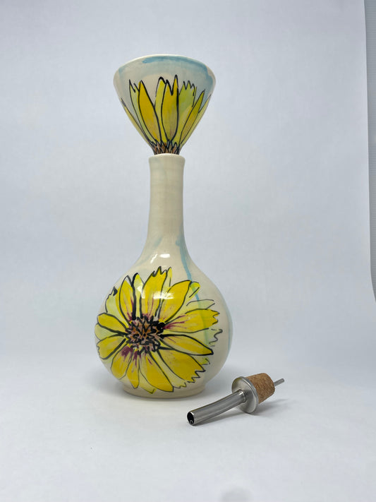 Oil Pourer with Funnel- Blanketflower
