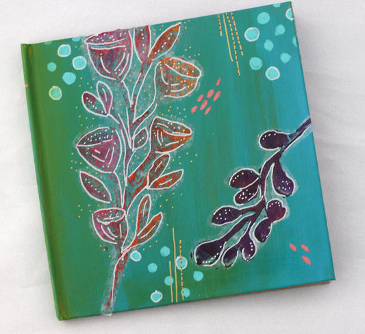 Mini Sketchbook- Wildflowers 1