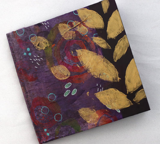 Mini Sketchbook- Purple Peace