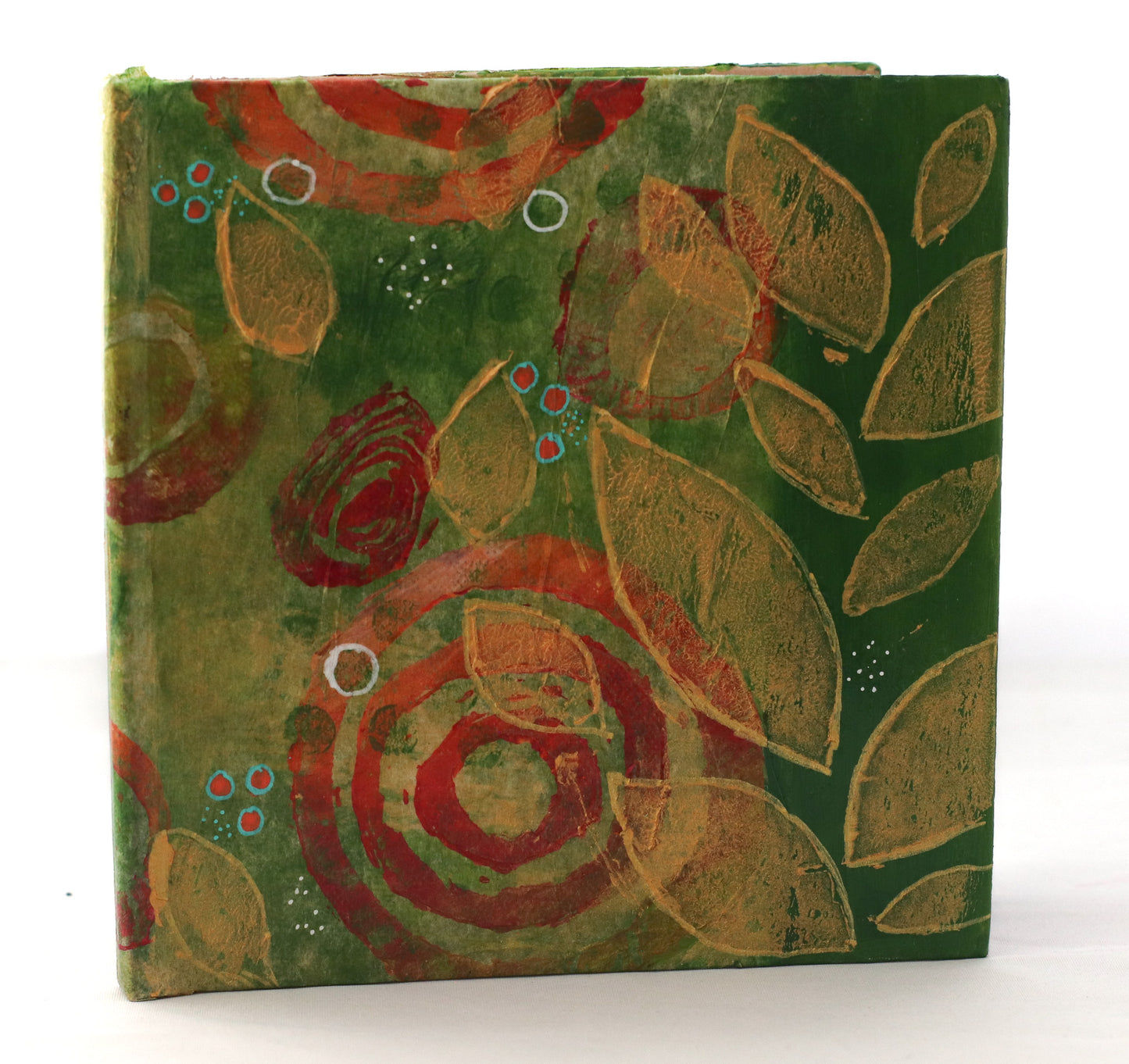 Mini Sketchbook- Green Charm 1