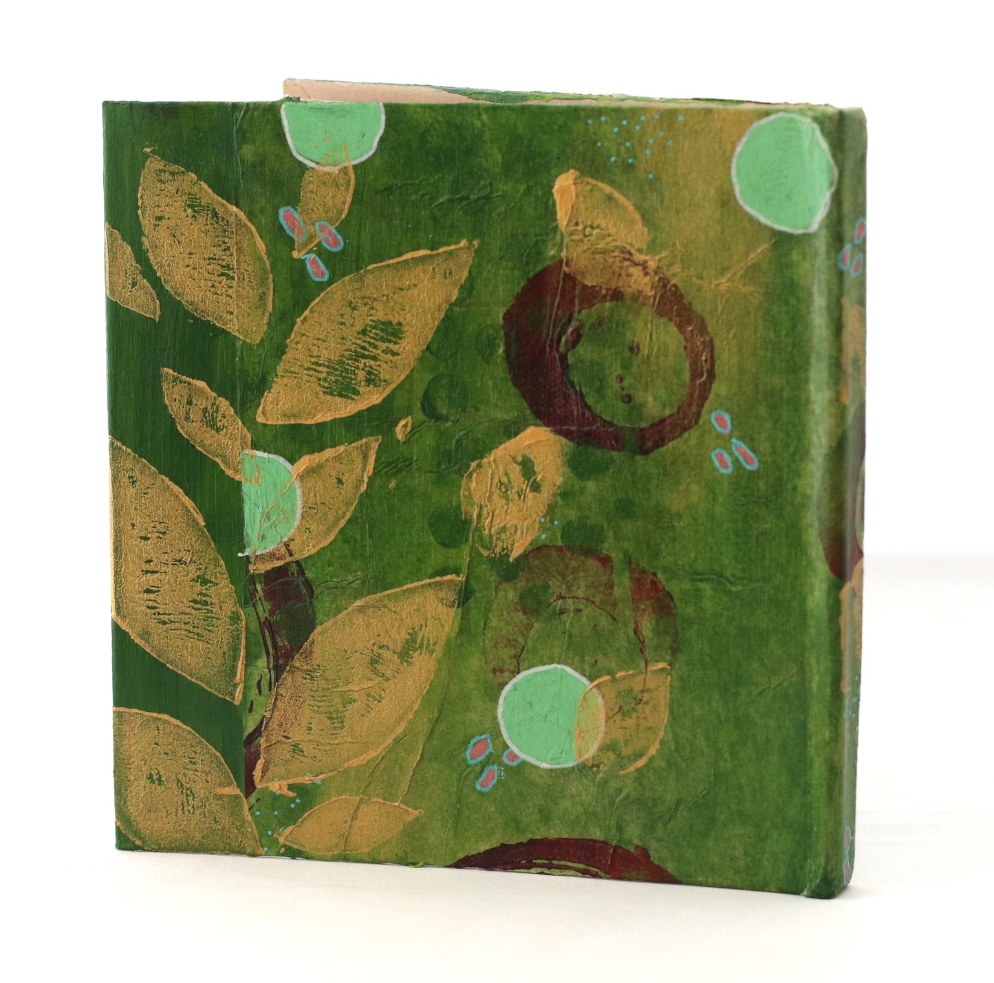 Mini Sketchbook- Green Charm 2