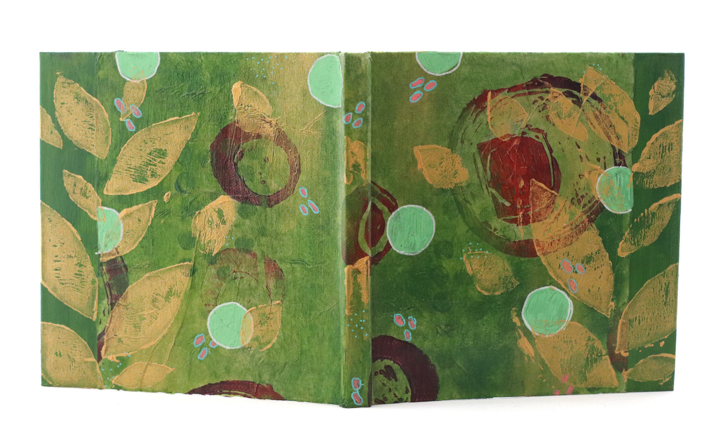 Mini Sketchbook- Green Charm 2