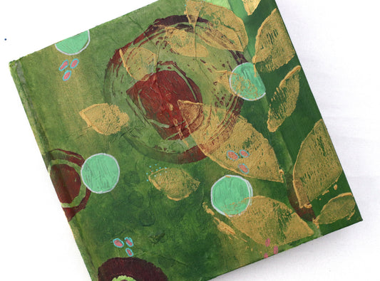 Mini Sketchbook- Green Charm 2