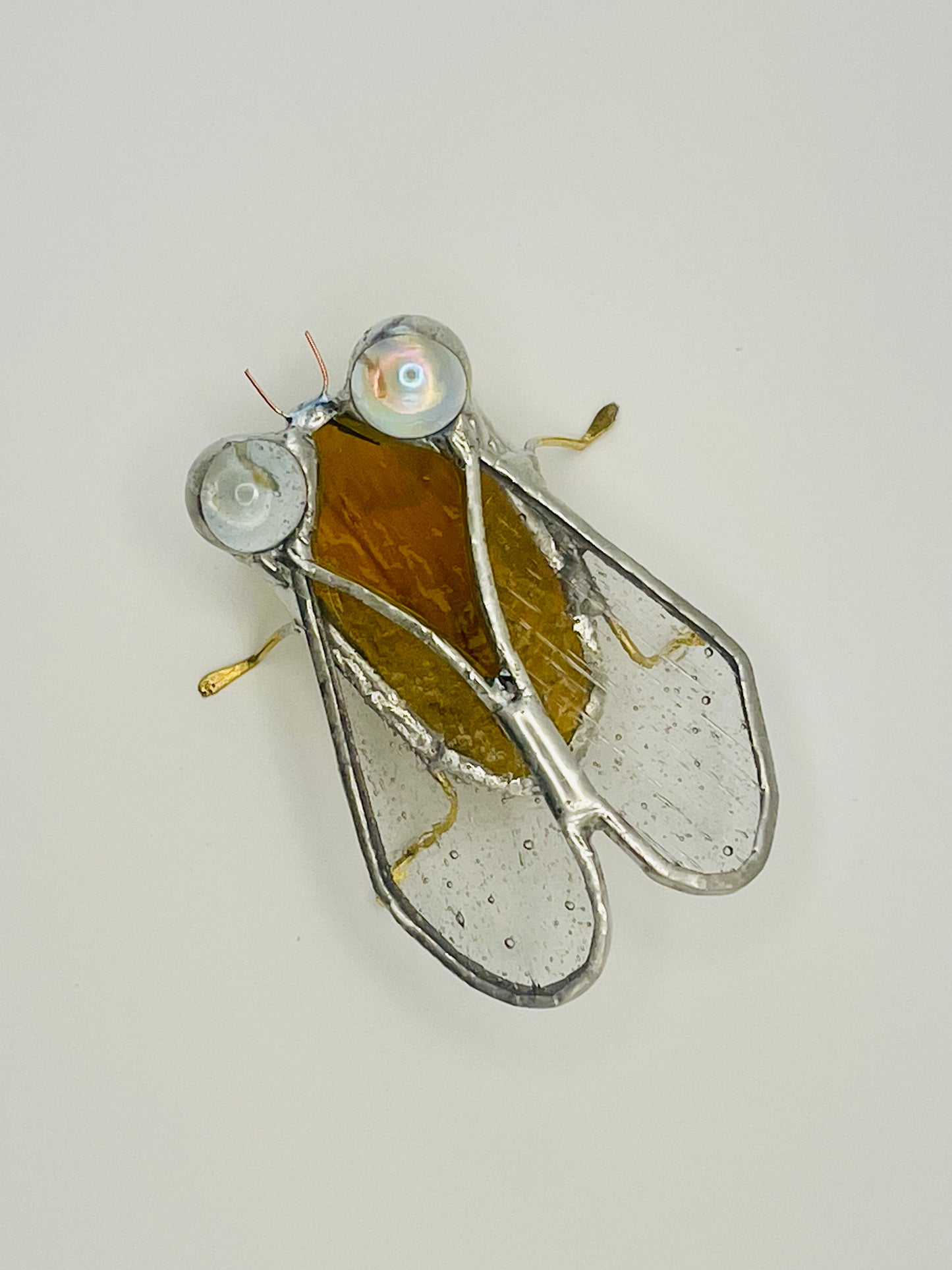 Stained Glass Figure- Quirky Cicada- Various Designs