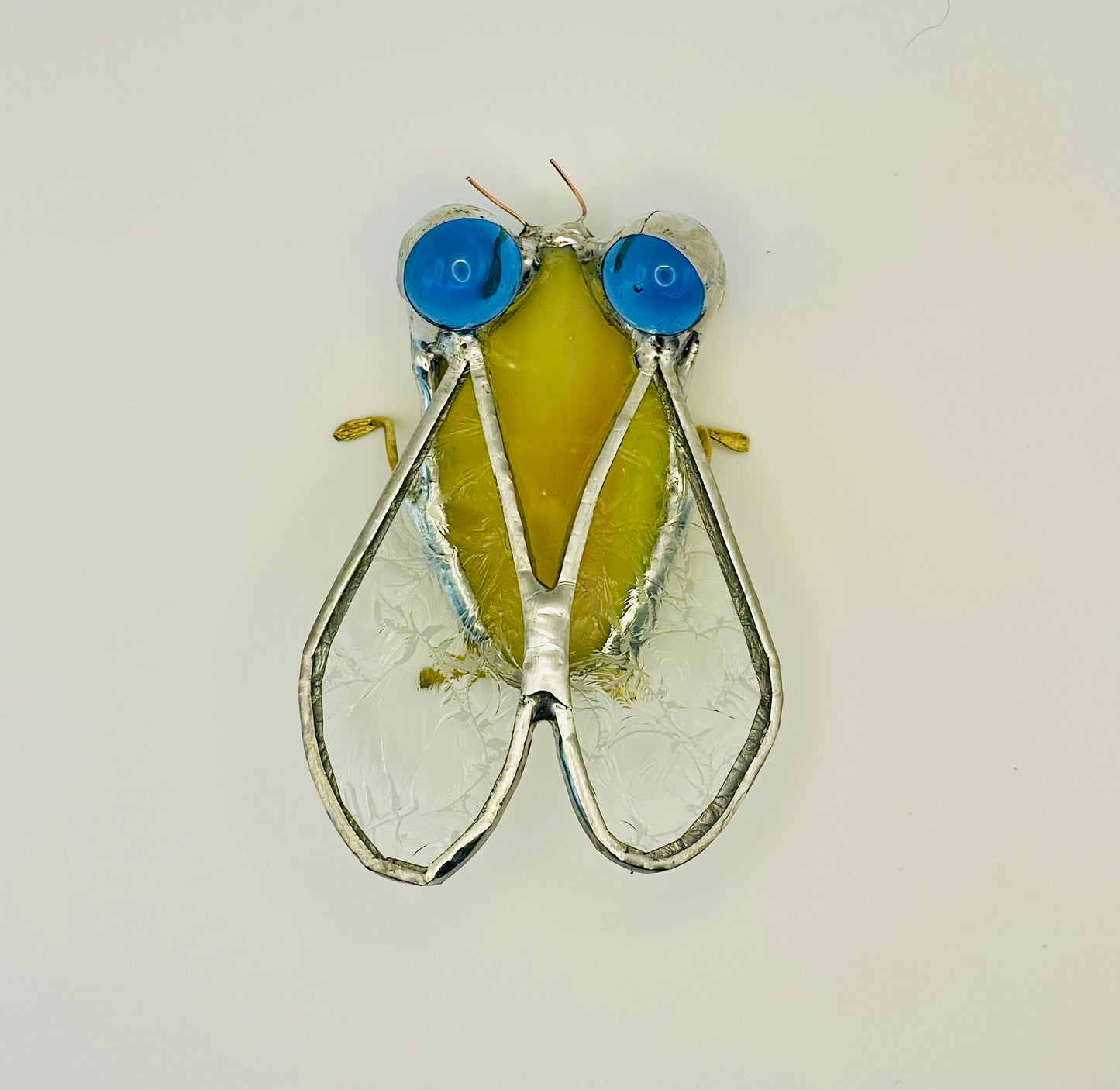Stained Glass Figure- Quirky Cicada- Various Designs