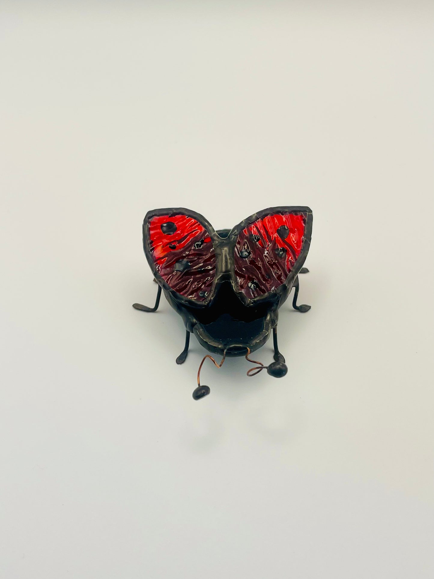 Stained Glass Figure- Quirky Lady Bug