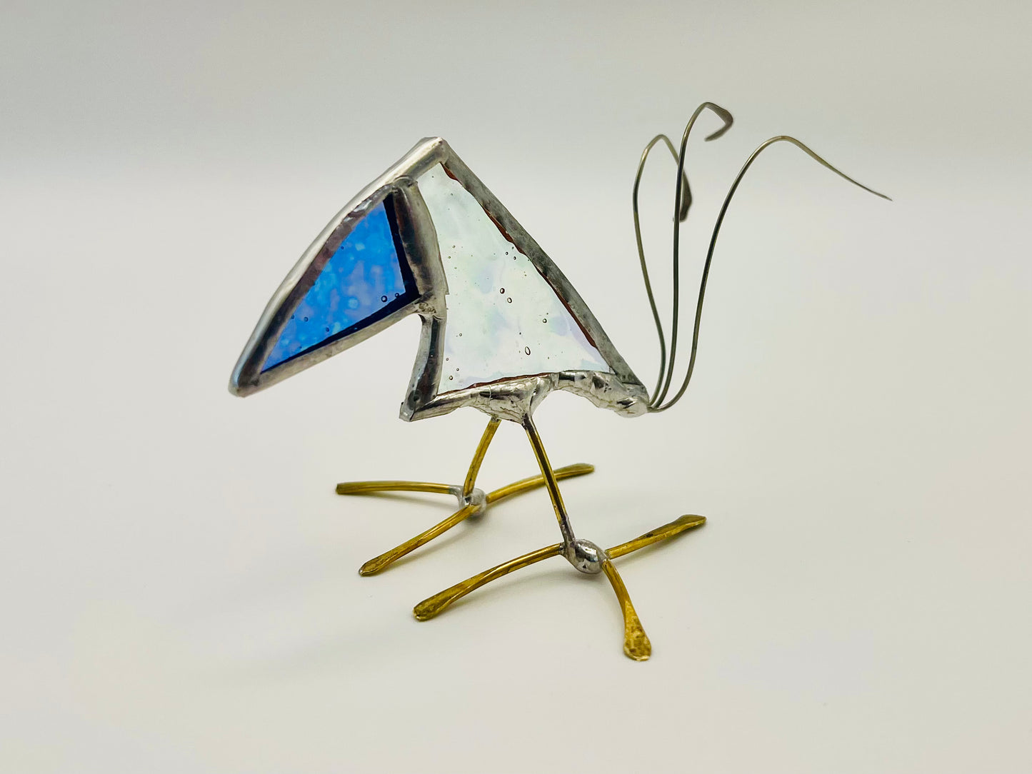 Stained Glass Figure- Quirky Bird
