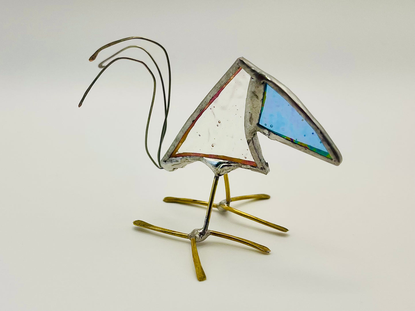 Stained Glass Figure- Quirky Bird