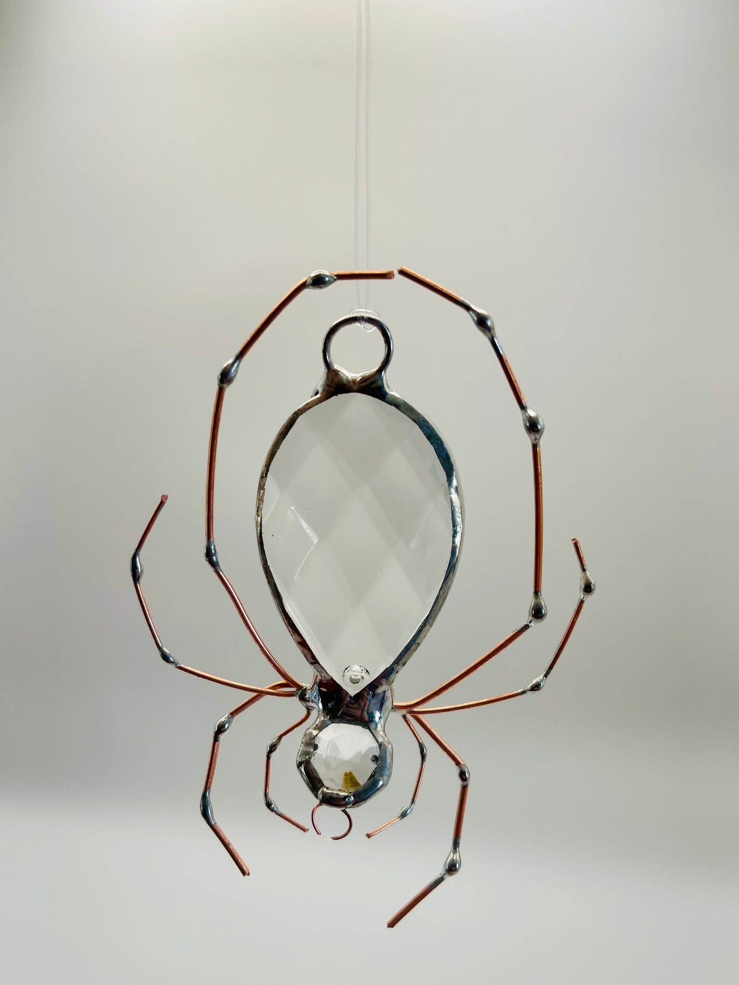 Stained Glass Figure- Quirky Ornament/Suncatcher Spider